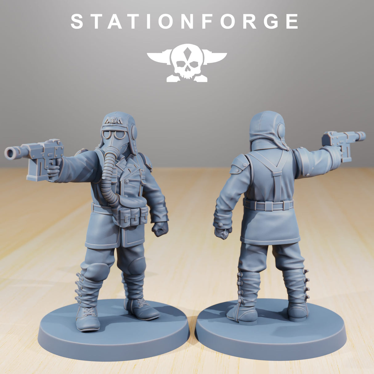 Tabletop Terrain Miniature GrimGuard SF-19A Fighter Plane