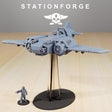 Tabletop Terrain Miniature GrimGuard SF-19A Fighter Plane