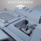 Tabletop Terrain Miniature GrimGuard SF-19A Fighter Plane