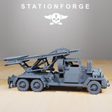 Tabletop Terrain Miniature GrimGuard - SF-31J Artillery Truck
