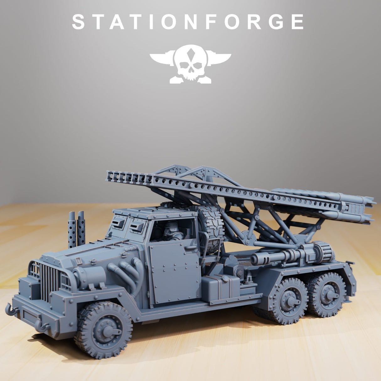 Tabletop Terrain Miniature GrimGuard - SF-31J Artillery Truck