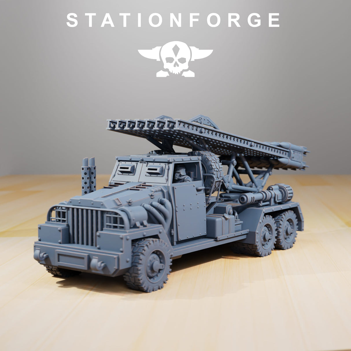 Tabletop Terrain Miniature GrimGuard - SF-31J Artillery Truck