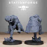 Tabletop Terrain Miniature GrimGuard Shovel Fighter