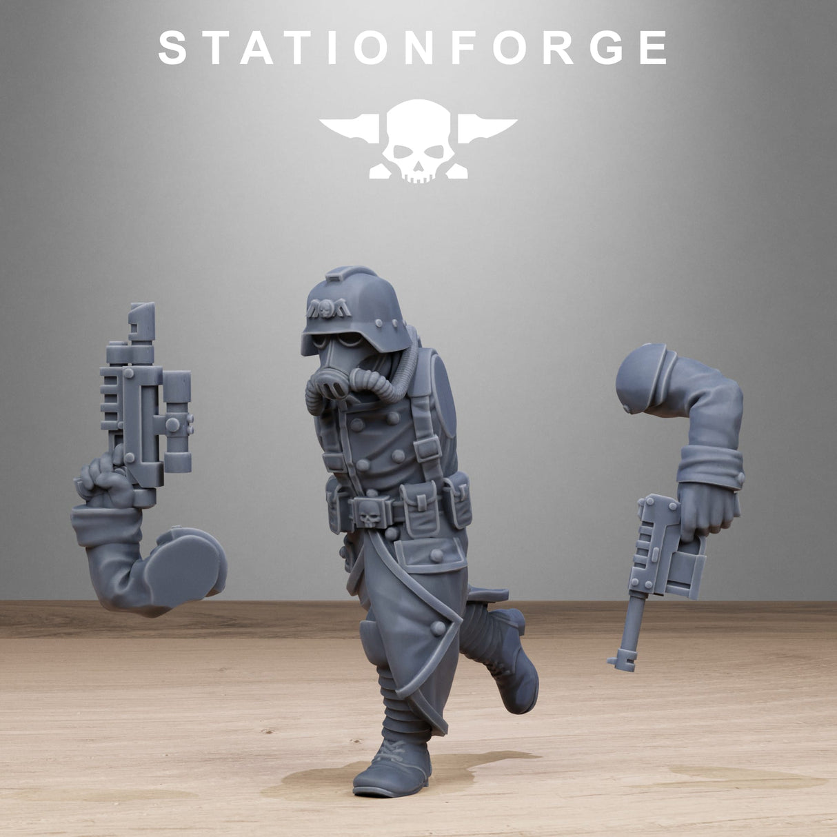 Tabletop Terrain Miniature GrimGuard Shovel Trenches