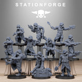 Tabletop Terrain Miniature GrimGuard Shovel Trenches