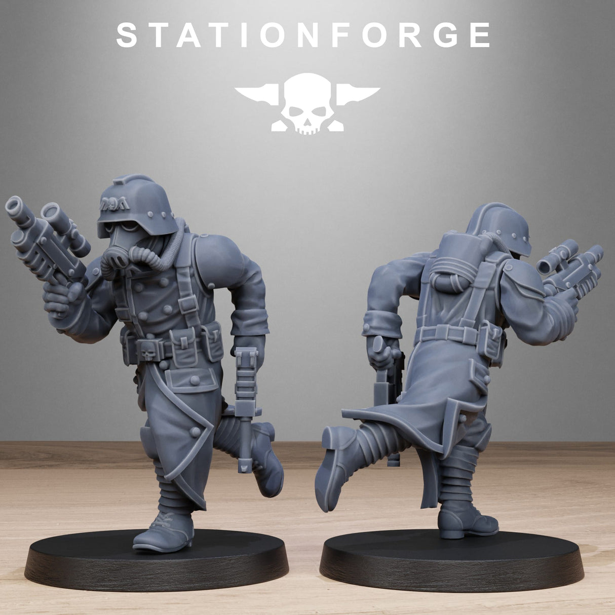 Tabletop Terrain Miniature GrimGuard Shovel Trenches