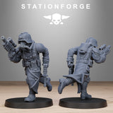 Tabletop Terrain Miniature GrimGuard Shovel Trenches