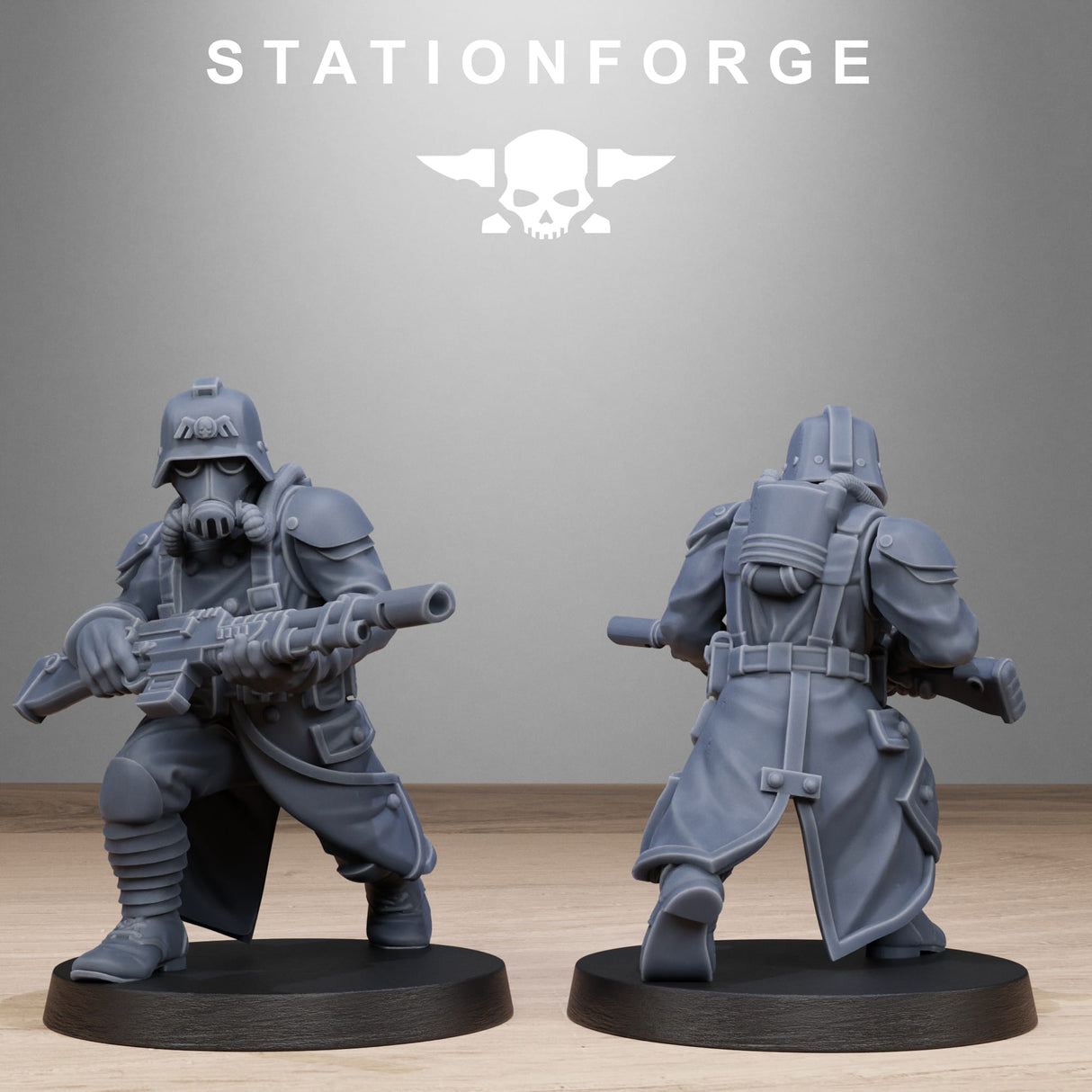 Tabletop Terrain Miniature GrimGuard Shovel Trenches
