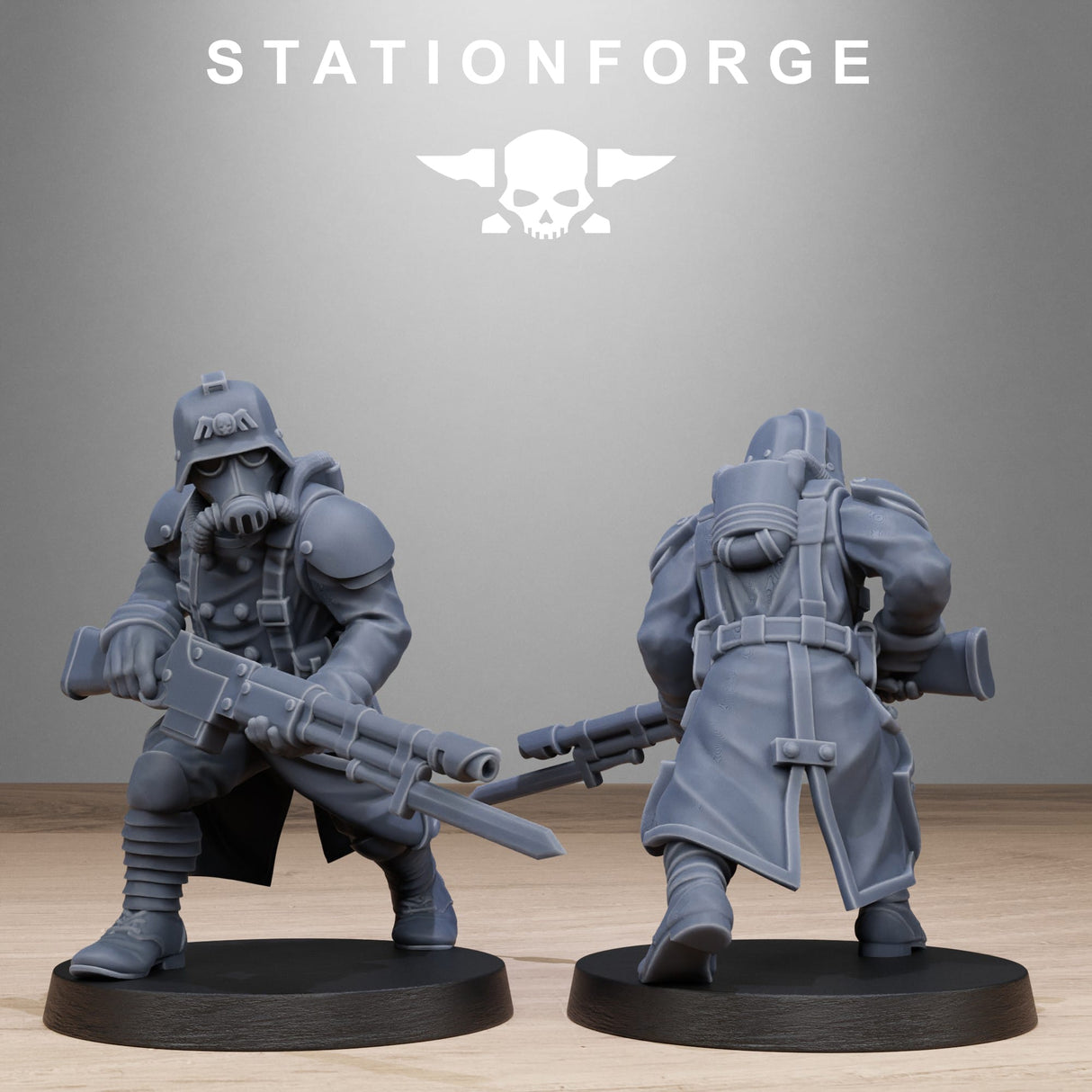 Tabletop Terrain Miniature GrimGuard Shovel Trenches