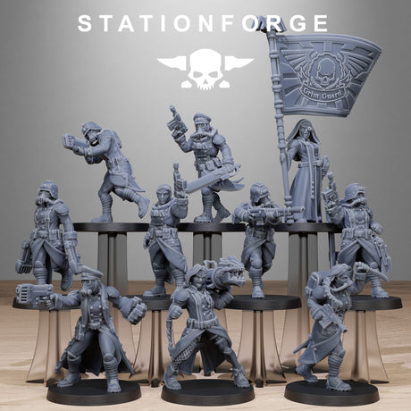 Tabletop Terrain Miniature GrimGuard Sisters