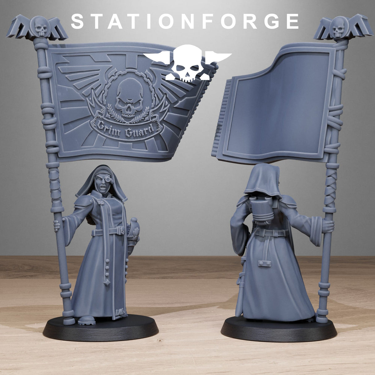Tabletop Terrain Miniature GrimGuard Sisters