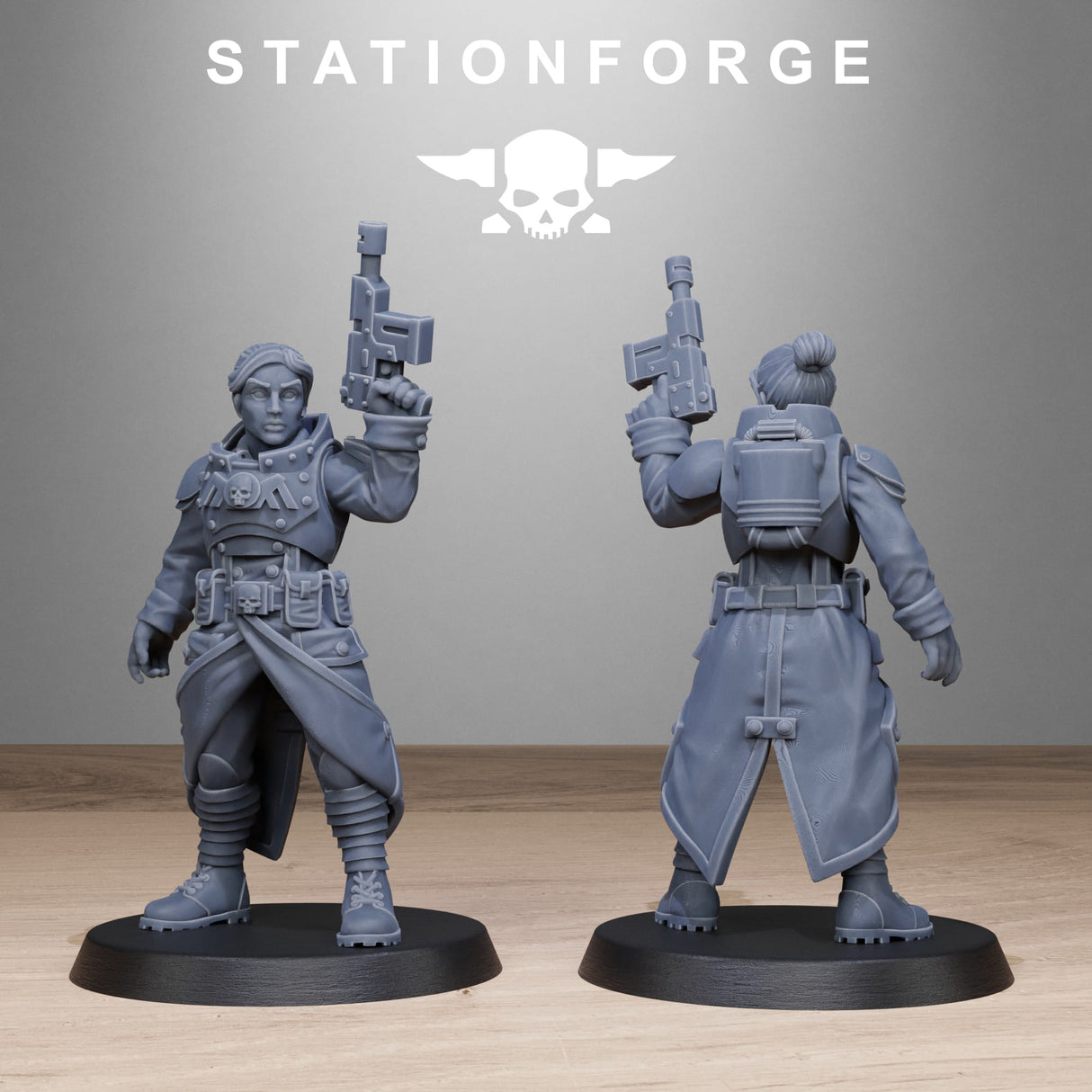 Tabletop Terrain Miniature GrimGuard Sisters