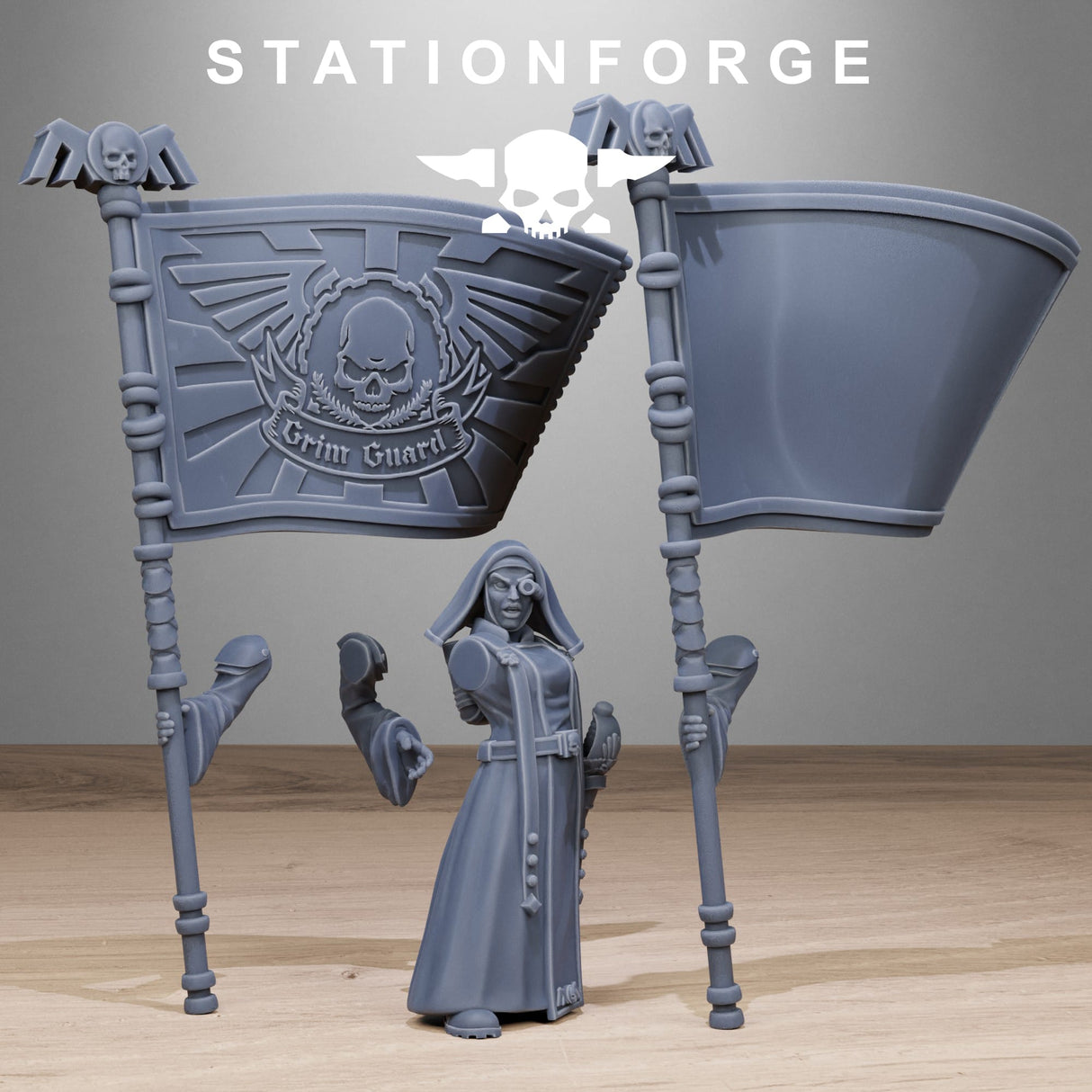 Tabletop Terrain Miniature GrimGuard Sisters