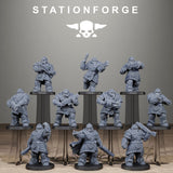 Tabletop Terrain Miniature Grimguard Skull Wardens