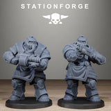 Tabletop Terrain Miniature Grimguard Skull Wardens