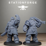 Tabletop Terrain Miniature Grimguard Skull Wardens