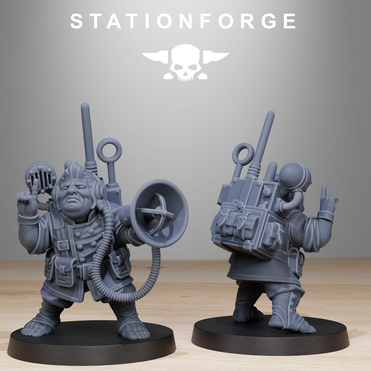 Tabletop Terrain Miniature GrimGuard Skulldart Trappers