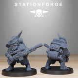 Tabletop Terrain Miniature GrimGuard Skulldart Trappers
