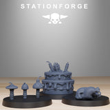 Tabletop Terrain Miniature GrimGuard Skulldart Trappers