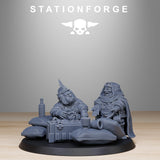 Tabletop Terrain Miniature GrimGuard Skulldart Trappers