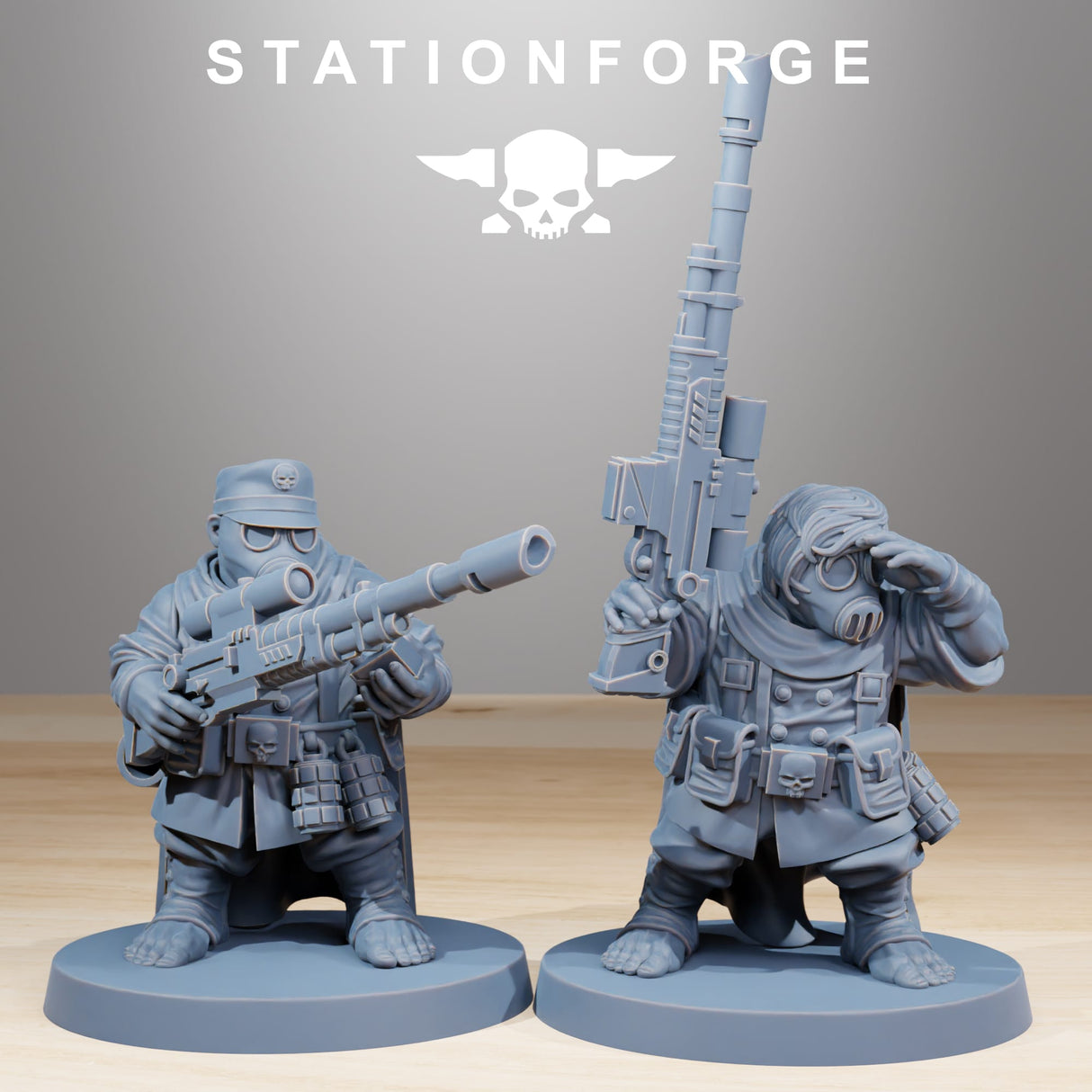 Tabletop Terrain Miniature GrimGuard Skulldarts