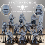 Tabletop Terrain Miniature GrimGuard Starter Pack