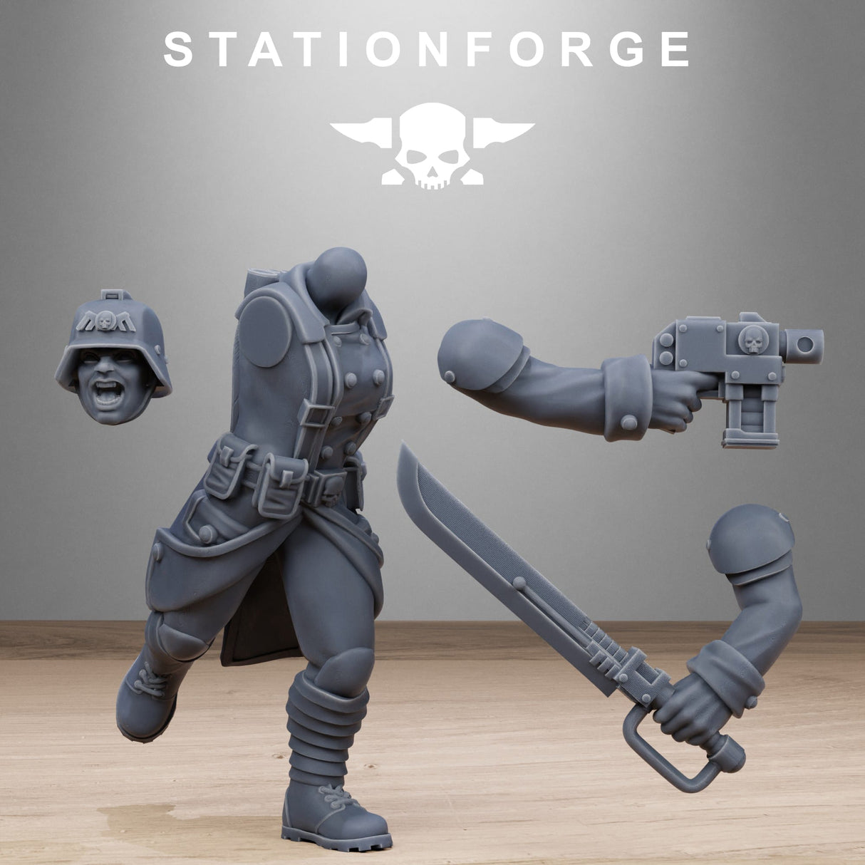 Tabletop Terrain Miniature GrimGuard Steel Sisters