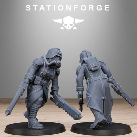 Tabletop Terrain Miniature GrimGuard Steel Sisters