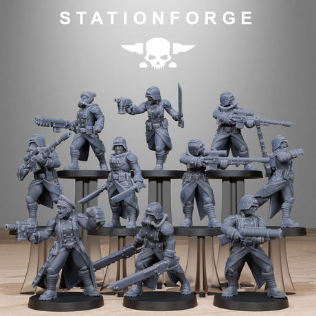 Tabletop Terrain Miniature GrimGuard Steel Sisters