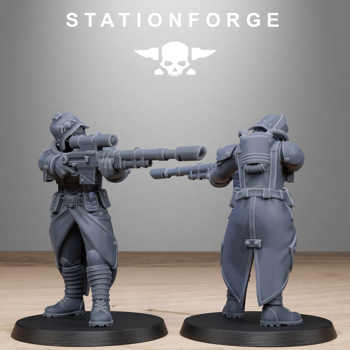 Tabletop Terrain Miniature GrimGuard Steel Sisters