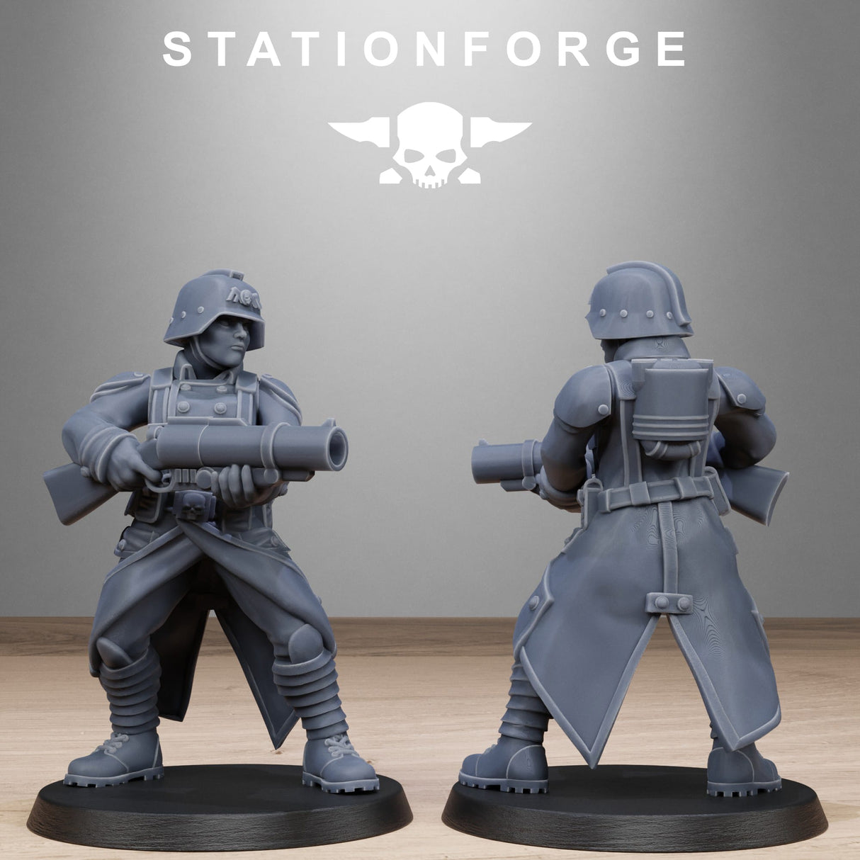 Tabletop Terrain Miniature GrimGuard Steel Sisters