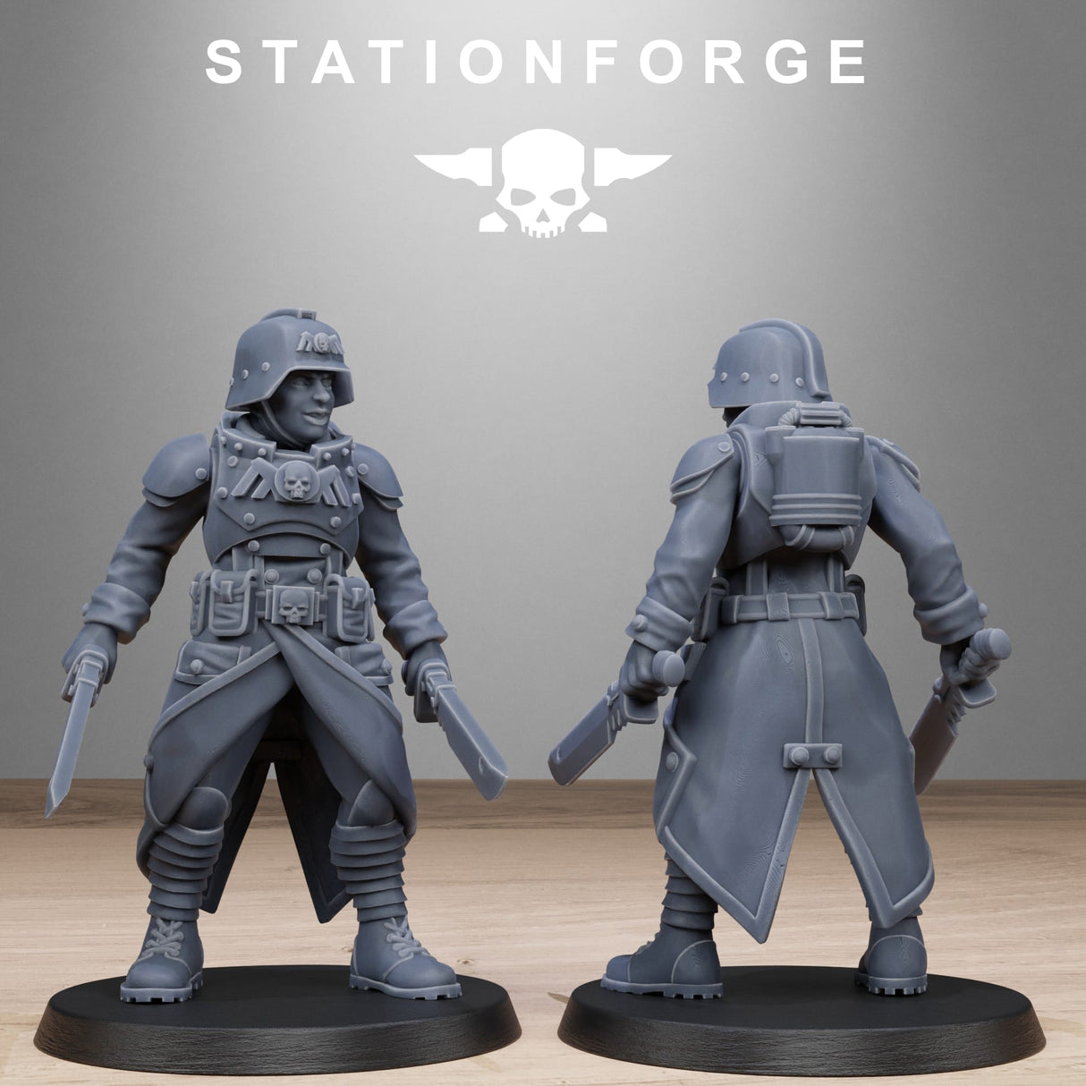 Tabletop Terrain Miniature GrimGuard Steel Sisters