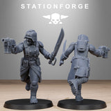 Tabletop Terrain Miniature GrimGuard Steel Sisters