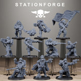 Tabletop Terrain Miniature GrimGuard SteelClads