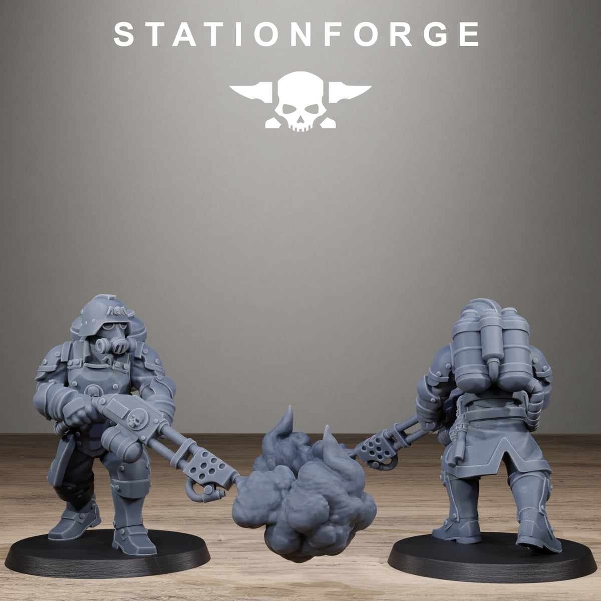 Tabletop Terrain Miniature GrimGuard SteelClads