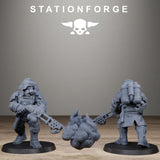 Tabletop Terrain Miniature GrimGuard SteelClads