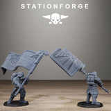 Tabletop Terrain Miniature GrimGuard SteelClads