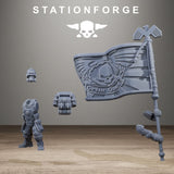 Tabletop Terrain Miniature GrimGuard SteelClads