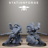 Tabletop Terrain Miniature GrimGuard SteelClads