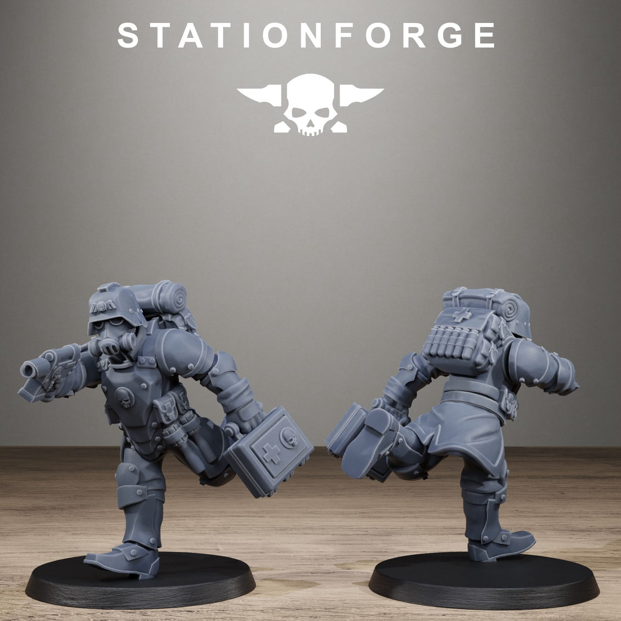 Tabletop Terrain Miniature GrimGuard SteelClads