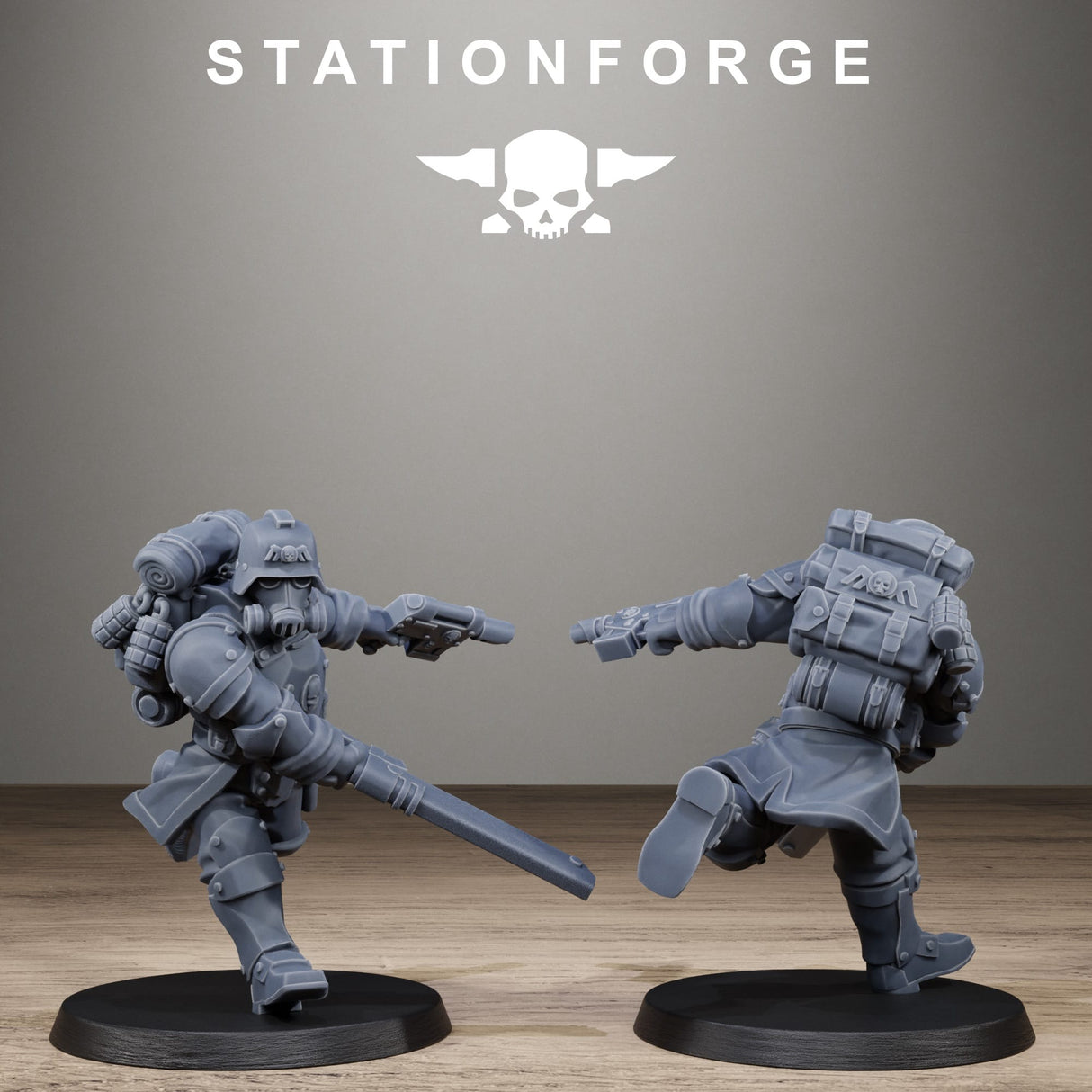 Tabletop Terrain Miniature GrimGuard SteelClads