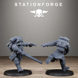 Tabletop Terrain Miniature GrimGuard SteelClads