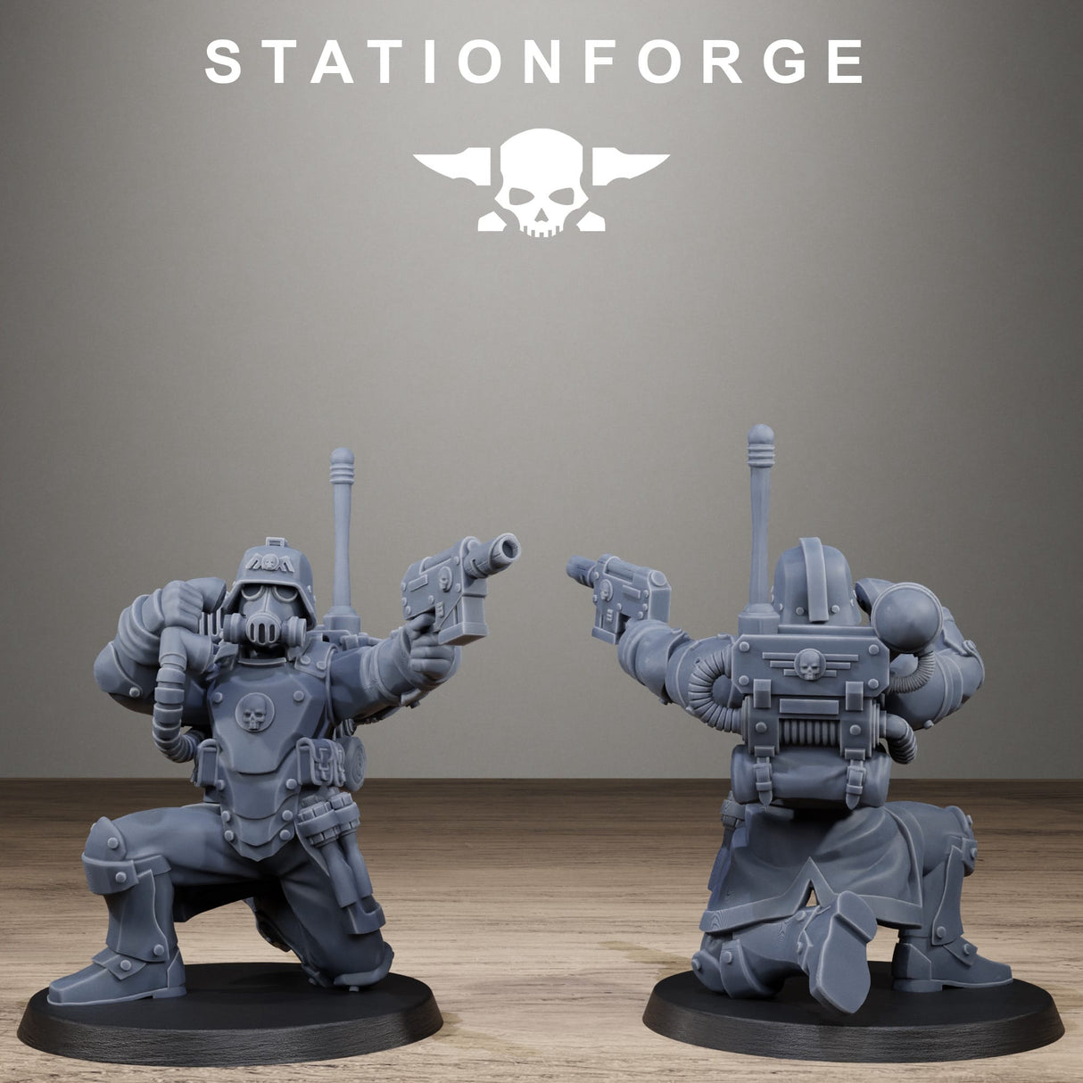 Tabletop Terrain Miniature GrimGuard SteelClads