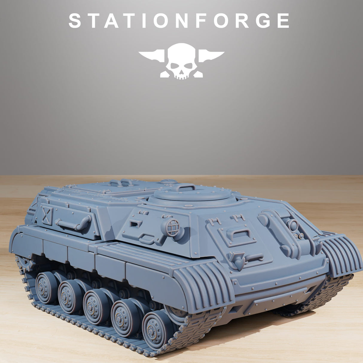 Tabletop Terrain Miniature GrimGuard Support Tank
