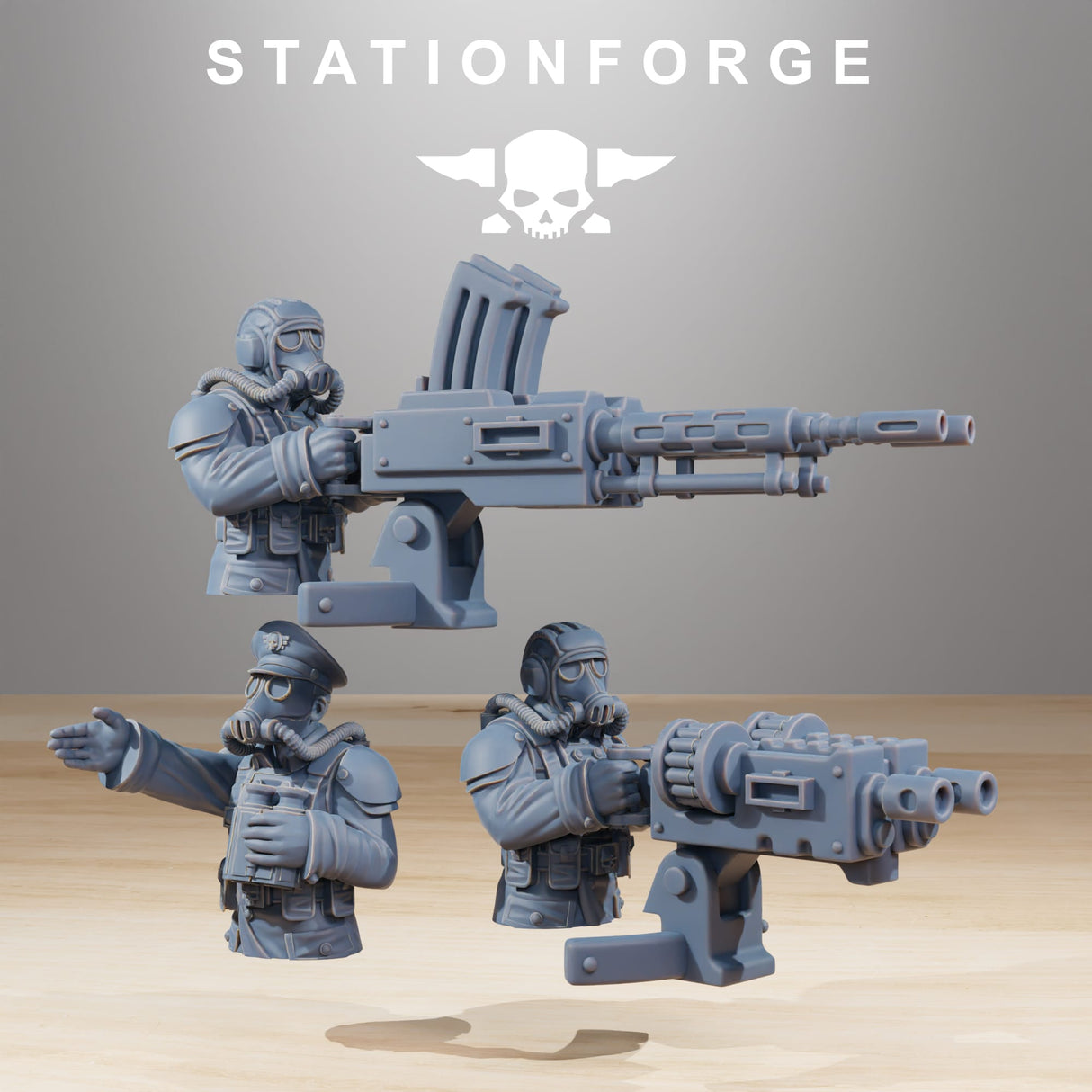 Tabletop Terrain Miniature GrimGuard Support Tank