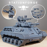 Tabletop Terrain Miniature GrimGuard Support Tank