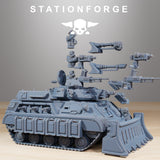 Tabletop Terrain Miniature GrimGuard Support Tank