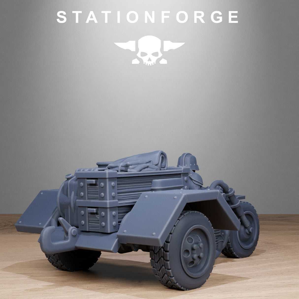 Tabletop Terrain Miniature GrimGuard Support Vehicles