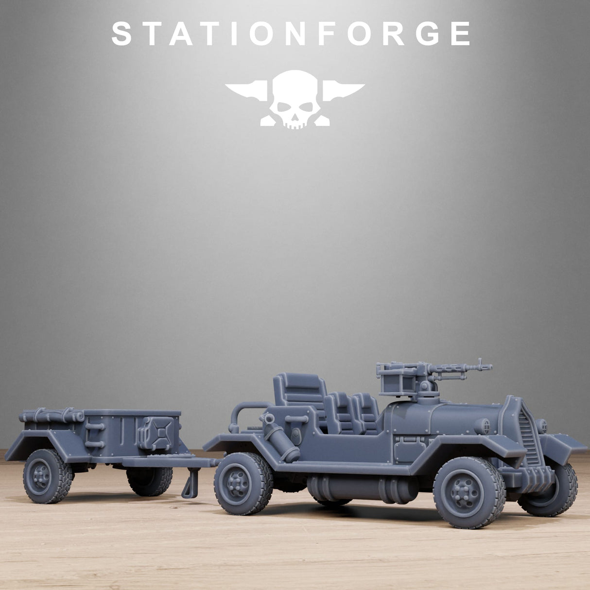 Tabletop Terrain Miniature GrimGuard Support Vehicles