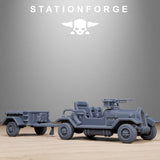 Tabletop Terrain Miniature GrimGuard Support Vehicles